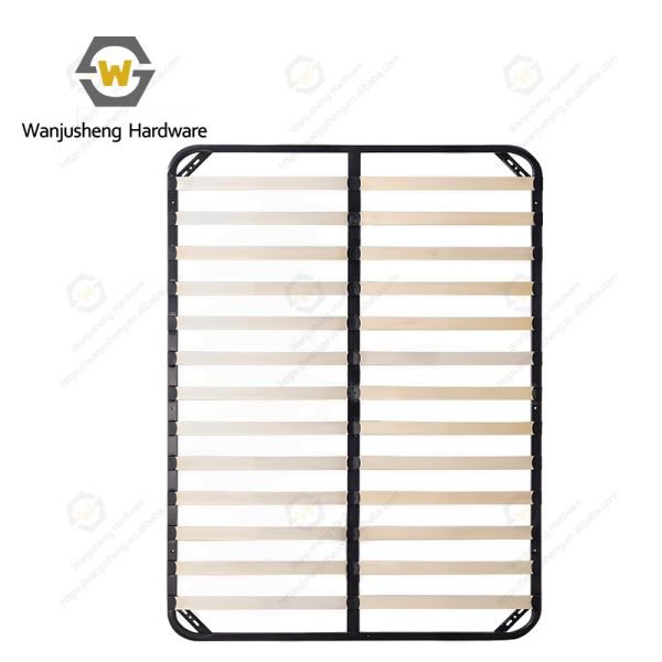 Customizable Size Solid Design Support Pads Metal Bed Frame with extra Slats for Furniture Parts