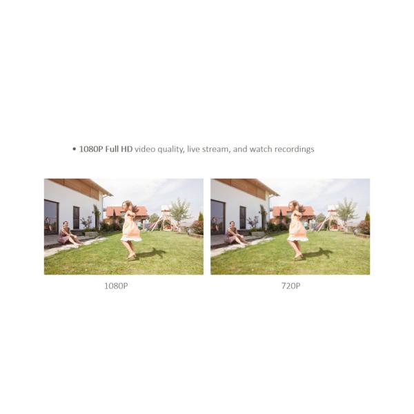 Smart Wireless 1080P Floodlight Camera(E97A)