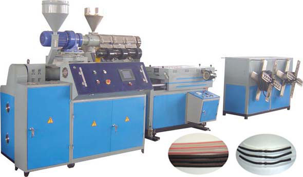 PE Double Wall Corrugated Pipe Production Line / Pipe Making Machine