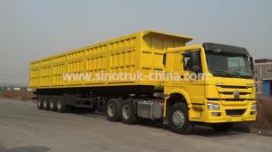 Quality Box Heavy Duty Four Axle Trailer 16 Wheels For Transport Valuable Goods for sale