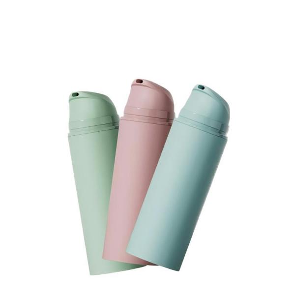 50ml Refillable Airless Pump Bottle with Customization Color Printing for Skincare and Cosmetics