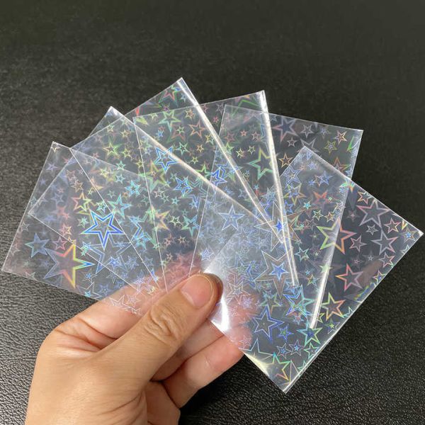 Custom Card Sleeve Transparent Standard Trading Card Penny Sleeves Protector Soft Clear Card Sleeves for Photo Game Sports