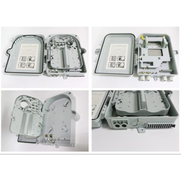 SC LC Fiber Optic Distribution Box , fiber distribution cabinet ABS Plastic Housing