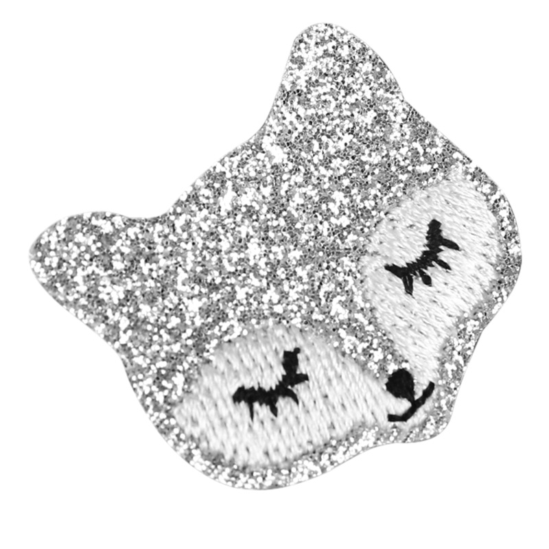 Custom Sequin and Toothbrush Embroidery Patch