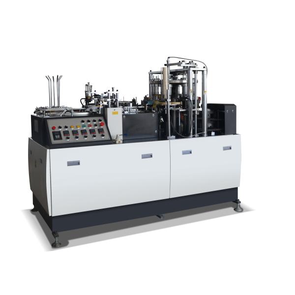 65-85 pcs/min Capacity Fully Automatic Disposable Paper Drinking Cup Forming Machine Gas Source 0.4-0.5m3/min for Market