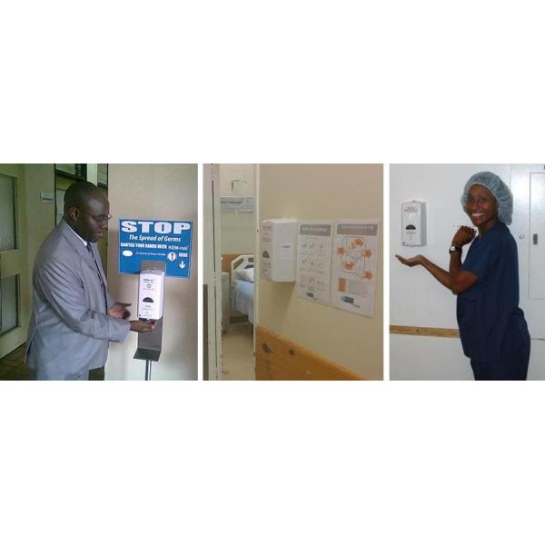 500ml Medical Touchless Sensor Soap and Alcohol Gel Disinfectant Hand Sanitizer Dispenser