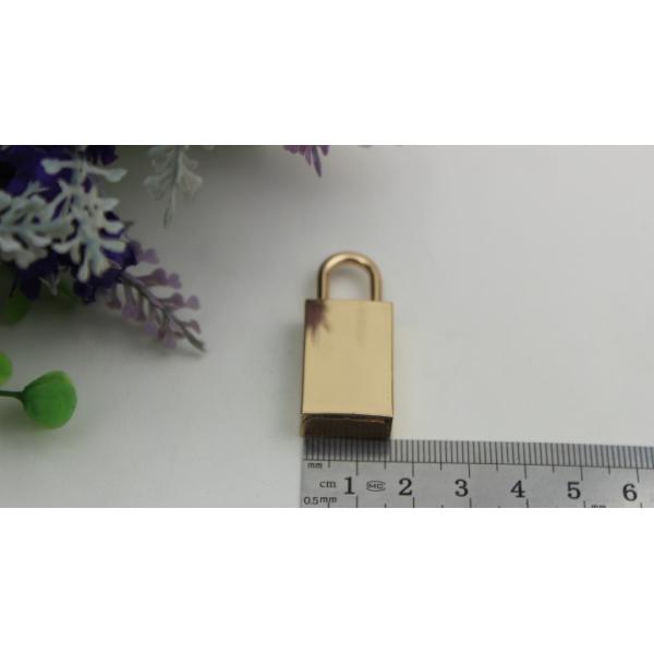 Multi-color easy open decoration hardware handbag hang lock without keys