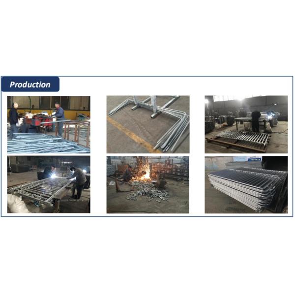 Dipped In Zinc bath Crowd Control Barrier