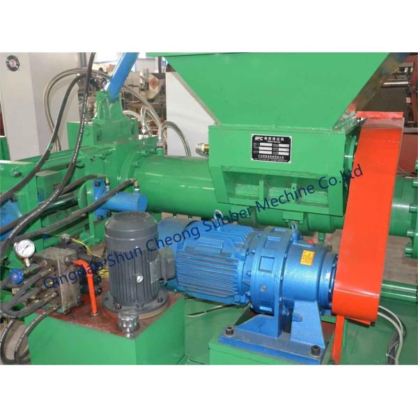 Cold Feed Rubber Extruder / Rubber Hose Making Machine / Rubber Extruder For Seal Strip