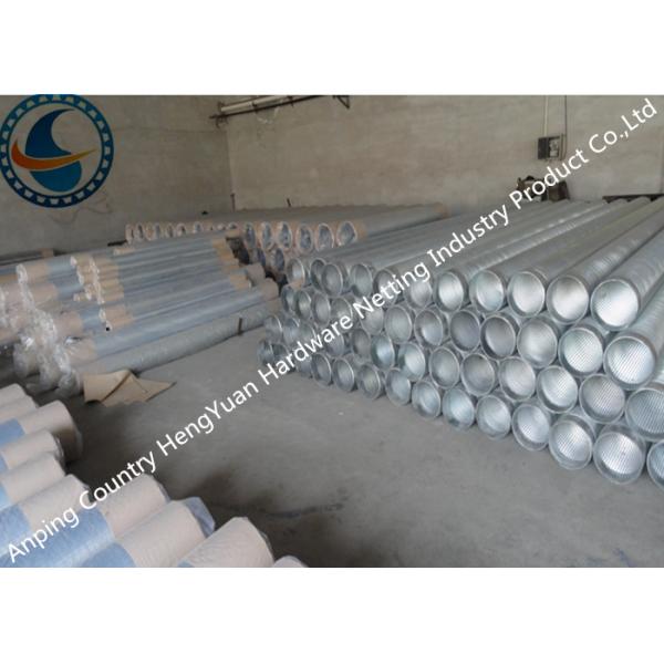 Large Open Area Johnson Wedge Wire Screens For Filtration Easy Cleaning