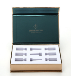 Professional Make-up Packaging Case with Glossy Finish and Foam Lining OptionsLuxury Magnet Flip Cover Make-up Freeze dried powder box with Glossy