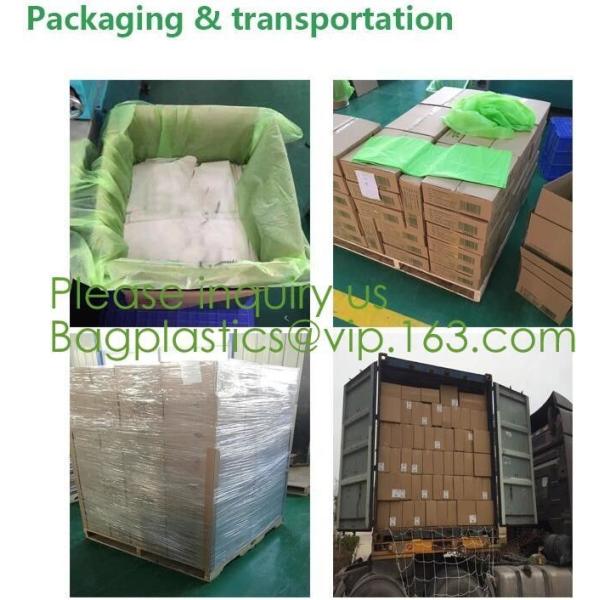 Eco friendly Compostable Biodegradable commercial bags,100% Environment Friendly Compostable Cornstarch Garbage Bags pac