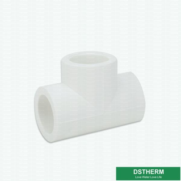 Corrosion Resistant Ppr Pipe Accessories For Water Supply Polypropylene Equal Tee