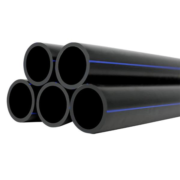 High Density HDPE Water Supply Pipe Pe100 Large Diameter Polyethylene