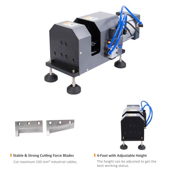 Foot Pedal Control 25sqmm 200sqmm Wire Cutting Machine