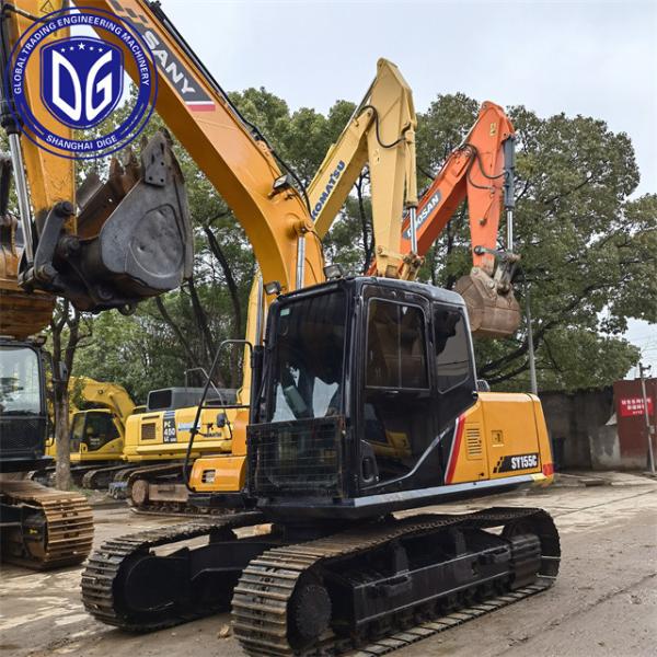 Sany SY155 With excellent power durability and high efficiency Chinese Sany SY155 Medium Excavator