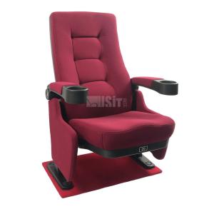 Quality Foot Landing Gravity Closing Cinema Theater Chairs for sale