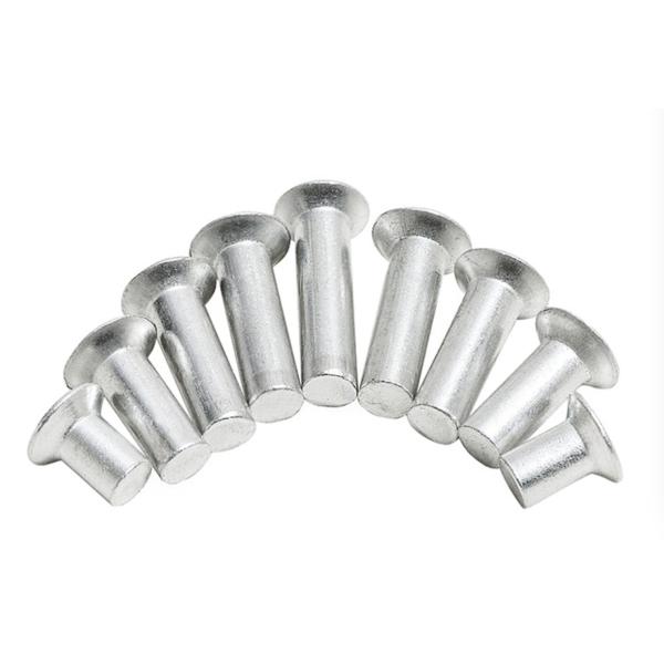 M1-M30 Aluminium Solid Rivets Flat Head , CSK Head Rivets Lightweight