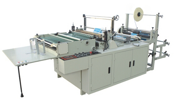 Shopping Bag Making Machines Double Inverter Driving For Central / Bottom Sealing Bag