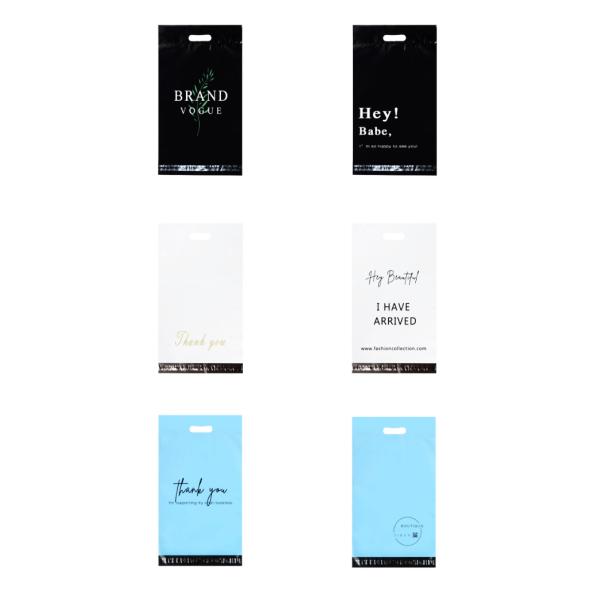 GDCX Ecommerce Packaging Printed Polymailer Custom Packaging Mailers Handle Mailing Bag Packaging Supplies Polly Mailers