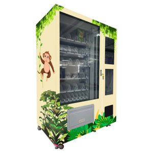 Quality 270-540 Pcs Capacity Animal Food Vending Machine User-Friendly Touchscreen And Step-by-Step Instructions for sale
