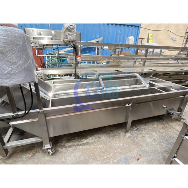 Industrial Shrimp Processing Machine 2280W Practical For Seafood Cooling
