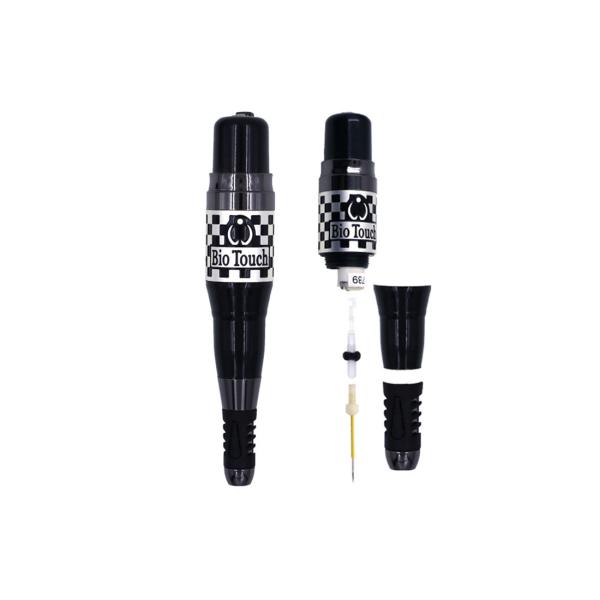 Black Biotouch Permanent Makeup Tattoo Kit Eyebrow Rotary Pen