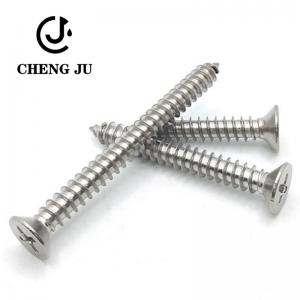 China Stainless Steel Screw Accessories Carbon Steel Self Tapping Screw Self Drilling Chipboard Screw on sale