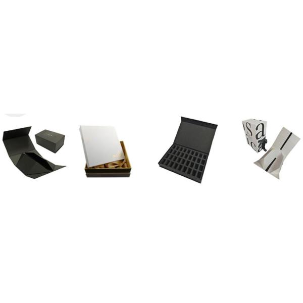 CDR 0.3kg Foldable Cardboard Gift Boxes Magnetic Closure Decorative Thick 1mm