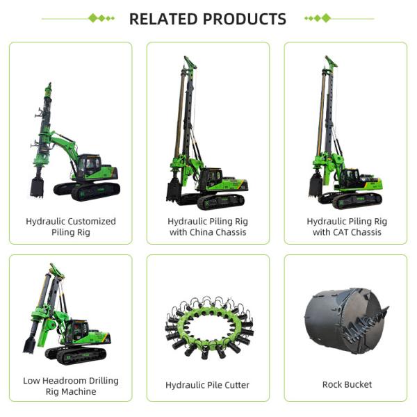 KR150C CAT Chassis High-Performance Hydraulic Piling Rig for Strong and Durable Pile Foundations