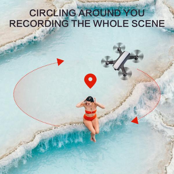 Wifi Selfie Cfly Drone 21mins Flight Time Auto Return Cfly Dream