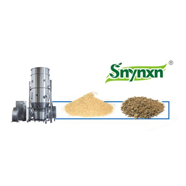 SGS FL Series Rapid Fluid Bed Granulator Machine Fluid Bed Dryer Industrial Processor