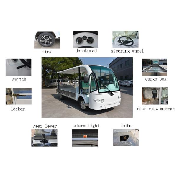 4 Wheels Electric Powered Utility Vehicles , Small Electric Transit Van