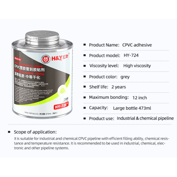 OEM Factory CPVC Solvent Cement Plastic Extrusion Processing Full Stock