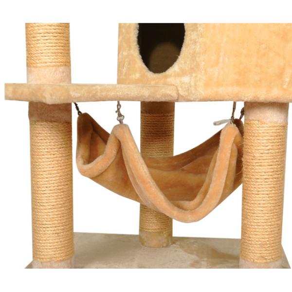 Solid Wood Climbing Frame H158CM Cat Scratching Products