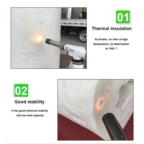 Zirconia Contained Ceramic Insulation Blanket Acoustic Resistance