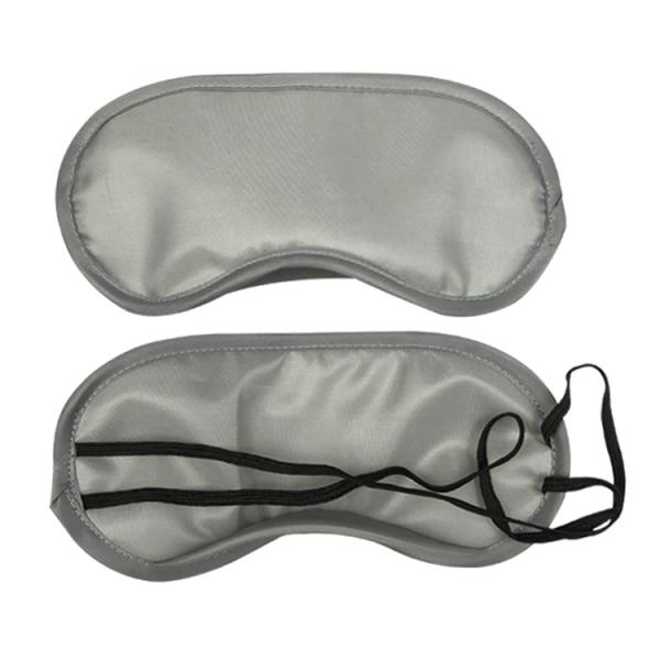 Polyester 3D Sleeping Eye Mask Silk Screen Imprint Blackout Eye Covers