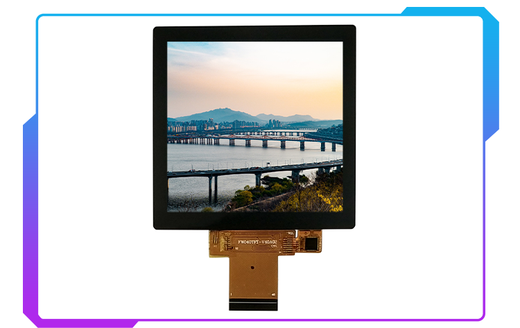 Square LCD TFT Capacitive Touchscreen Display 480x480 LCD 3.95 4 Inch Module