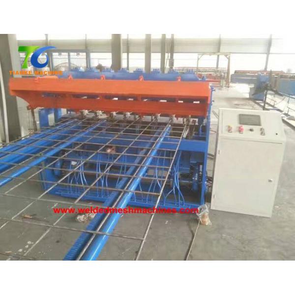 PLC 6mm Wire Fence Making Machine 300mm Mesh Panel Welding Machine