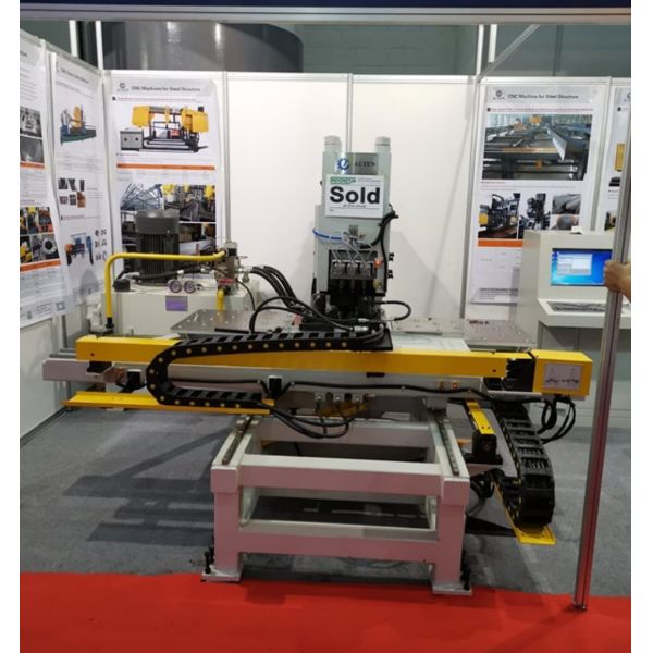 50mm Max. Drilling Diameter Cnc Plate Punching Machine For Steel Plate Components