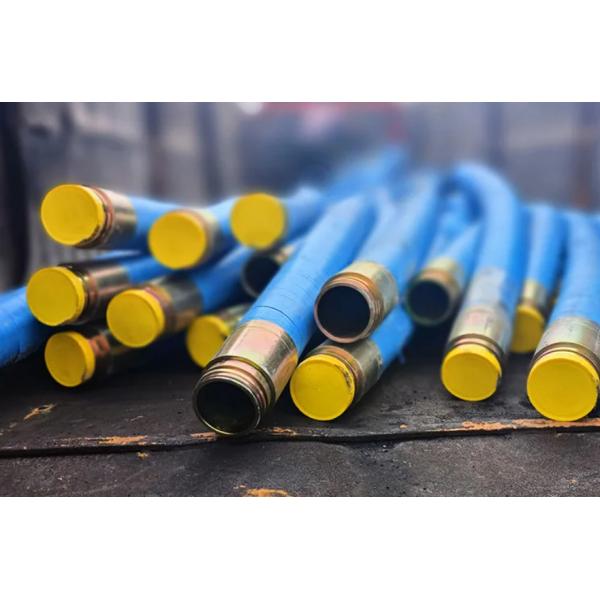 Slurry suction hose cross-section view