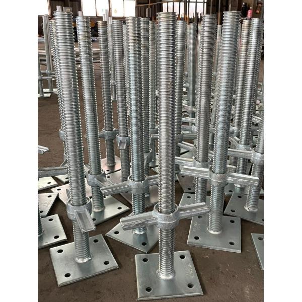 Electro Galvanized Base Jack Scaffolding Acrow Plate The Perfect Support for Construction
