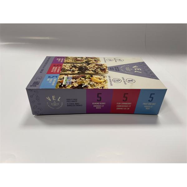 Foldable Nuts Packaging Box Card Paper Packaging Box For Food