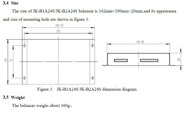 EJ JK BT Active Balancer Equalizer For BMS VRLA Battery 1A 2A Balance Current