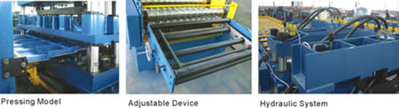 High Performance Models Roof Roll Forming Machine with Noble Appearance