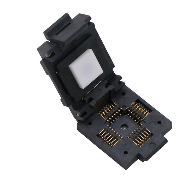 Lcc16 Run-in Socket Jlcc16 Programmer Adapter Socket 1.27mm Spacing Chip Size 7.6 * 7.6mm High-quality Chip Test S