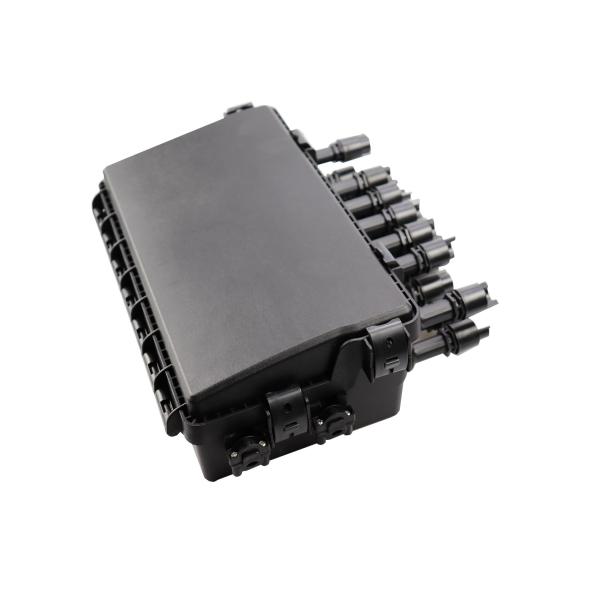 Wall / Pole / Aerial 16 Core Optical Fiber Cable Joint Closure Black