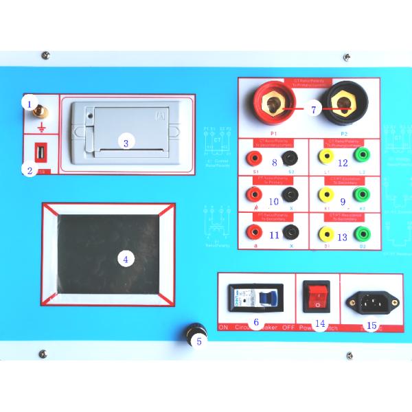 Portable 0.05 Class Transformer Ratio Tester For Field