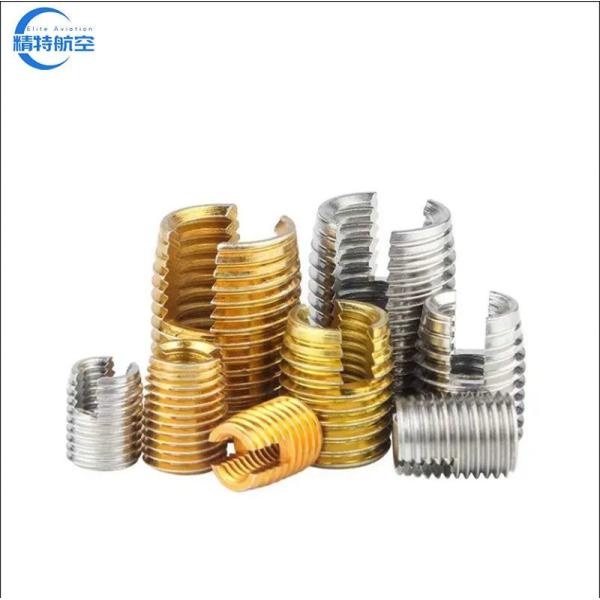 500pcs/bag EA-UNC Tapping Bushing Steel Wire Threaded Sleeve Self Tapping Threaded Insert for Industrial Applications