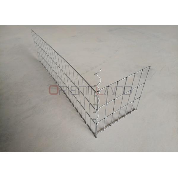 50×100mm Galvanized Welded Gabion Baskets Garden Border Walls Rectangular Hole
